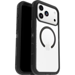 OtterBox Defender XT Pro MagSafe Apple iPhone 17 Pro Max (6.9') Case Dark Side Clear/Black- 77-98534