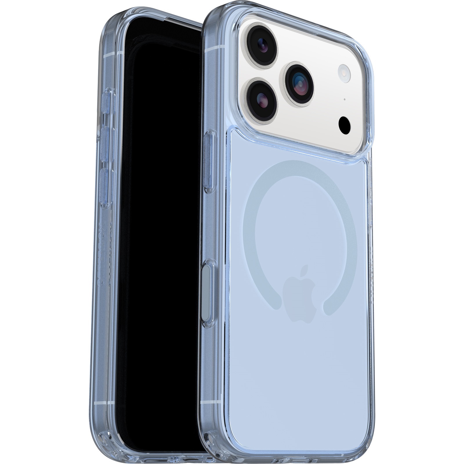 MPA-77-98849.jpg OtterBox Symmetry Clear MagSafe Apple iPhone 17 Pro (6.3') Case Blue Bliss (Clear) -77-98849 - Image 1