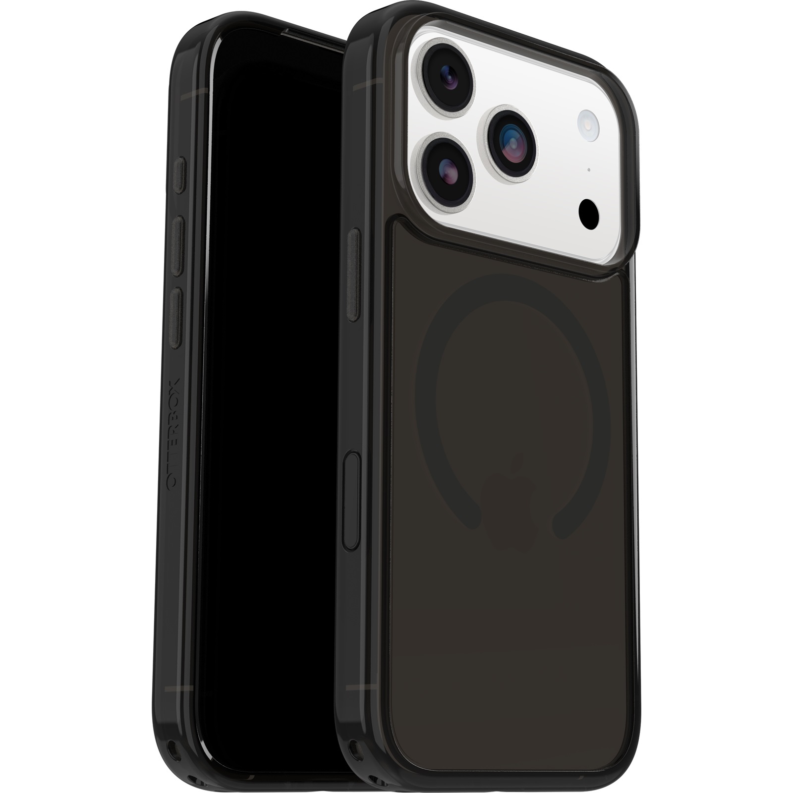 MPA-77-98851.jpg OtterBox Symmetry Clear MagSafe Apple iPhone 17 Pro (6.3') Black Mist (Clear/Black) - 77-98851 - Image 1