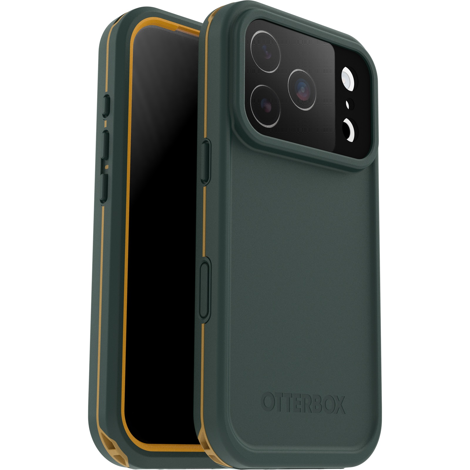 OtterBox Fre MagSafe iPhone 17 Pro Submerge Green Case with Camera Control-77-99770