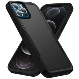Phonix Apple iPhone 12 Pro Max Armor Light Case Black-CBALC127B