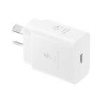 Samsung 25W GaN USB-C Fast Wall Charger - White-EP-T2510NWEGAU