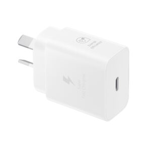Samsung 25W GaN USB-C Fast Wall Charger - White-EP-T2510NWEGAU