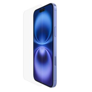 Belkin ScreenForce UltraGlass 2 Treated Screen Protector for Apple iPhone 16 Plus/iPhone 15 Plus/iPhone 14 Pro Max - Clear-OVA132zz