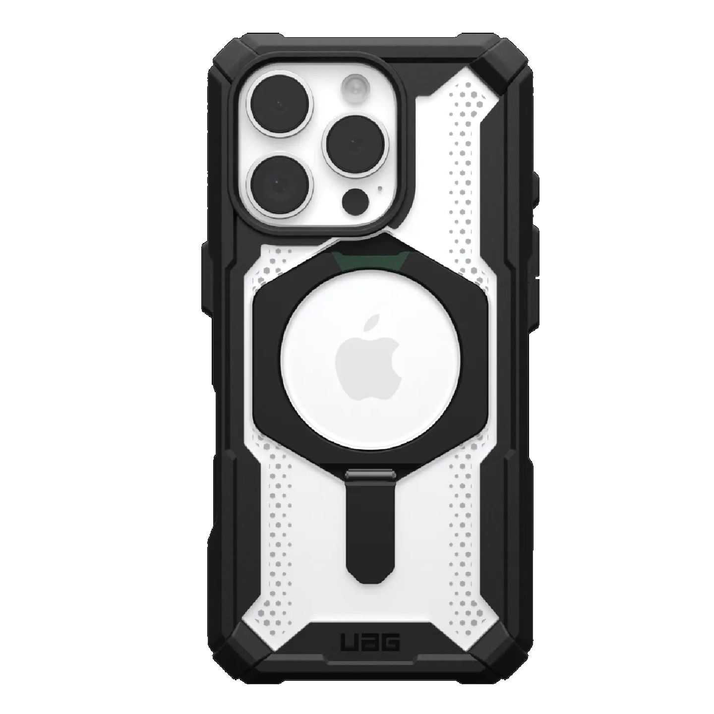 UAG Plasma XTE MagSafe Apple iPhone 16 Pro (6.3') Rugged Case - Black/Clear-11447411404G