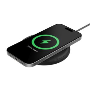 Belkin BoostCharge Wireless Charging Pad + USB-C to USB-C Cable (1.5M)-Black-WIA012fqBK