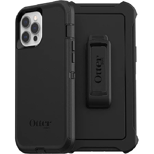OtterBox Defender Apple iPhone 12 Pro Max Case Black - 77-65449