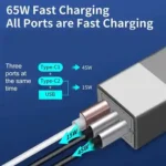 Oxhorn 65W GaN Type C fast Charger - NB-PD65CCAW