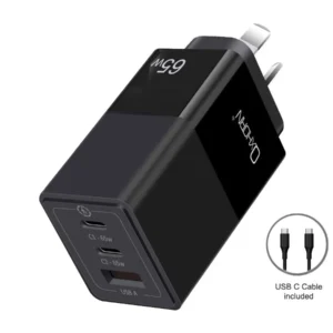 Oxhorn 65W GaN Type C fast Charger - NB-PD65CCAW