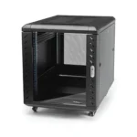 StarTech 12U Server Rack Cabinet, Lockable 19" Data Rack Cabinet - RK1236BKF