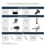 StarTech 12U Server Rack Cabinet, Lockable 19" Data Rack Cabinet-RK1236BKF - Image 7
