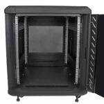 StarTech 12U Server Rack Cabinet, Lockable 19" Data Rack Cabinet - RK1236BKF
