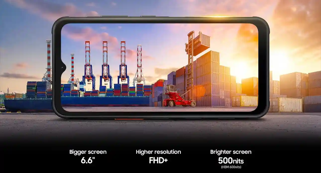 Samsung Galaxy XCover7 6.6″ 128GB 5G Rugged Android Phone – SM-G556BZKDSTS