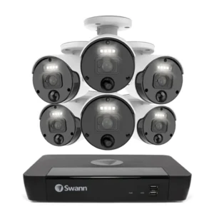 Swann 6 Camera 8 Channel 4K Bullet Master-Series NVR Security System -SWNVK-876806-AU