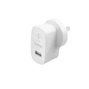 Belkin BoostCharge USB-A Wall Charger (12W)-White - WCA002auWH