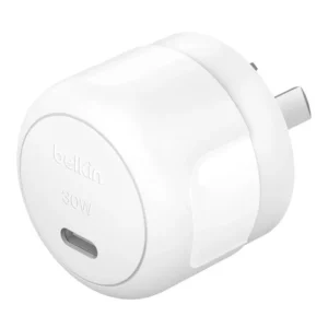 Belkin BoostCharge Compact USB-C Wall Charger 30W - WCA008auWH
