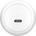 Belkin BoostCharge Compact 45W USB-C PD 3.1 Wall Charger + USB-C to USB-C Cable 60W (1M) – White WCA013au1MWH-B6