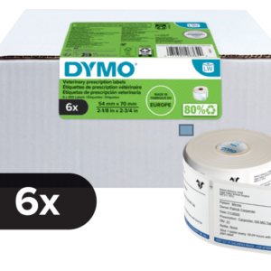 Dymo LablelWriter Veterinary Drug Labels 6 Pack-2187328