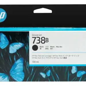 HP #738 130ml Black Ink-498P2A