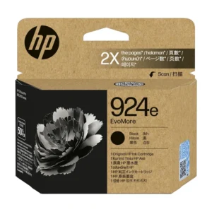 HP #924e Black Ink Cartridge- 4K0V0NA