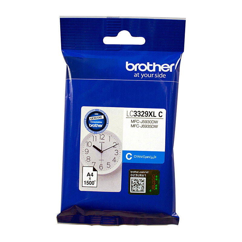 Brother LC-3329XL Cyan Ink Cartridge