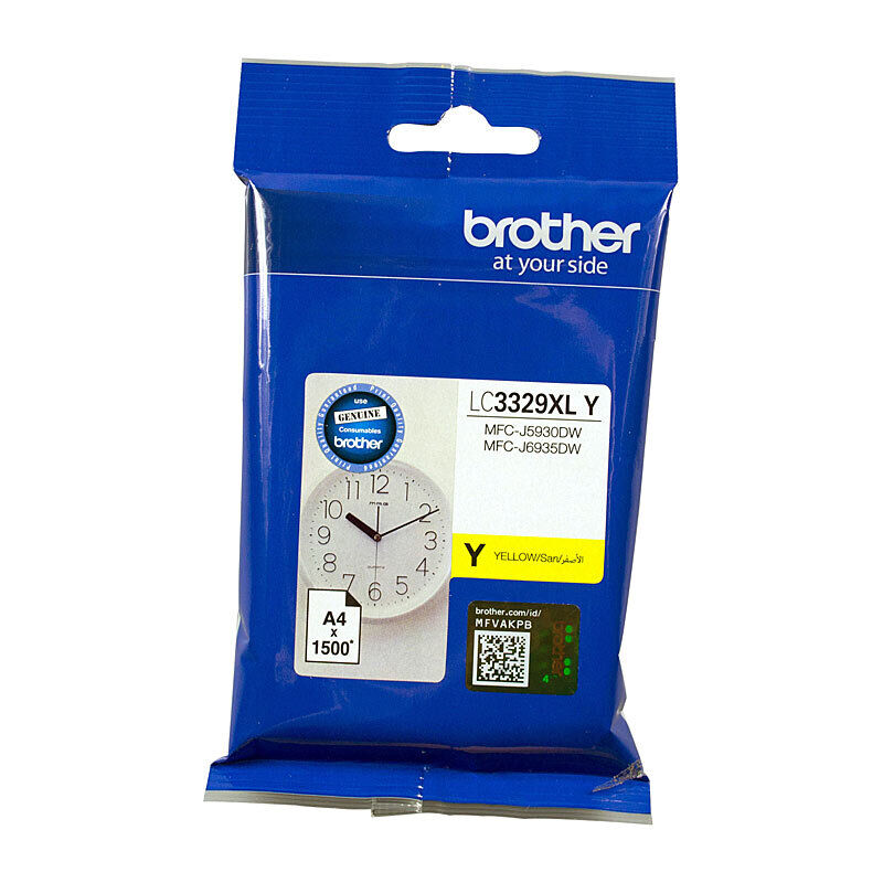 Brother LC3329XLY Yellow Super High Yield Ink Cartridge