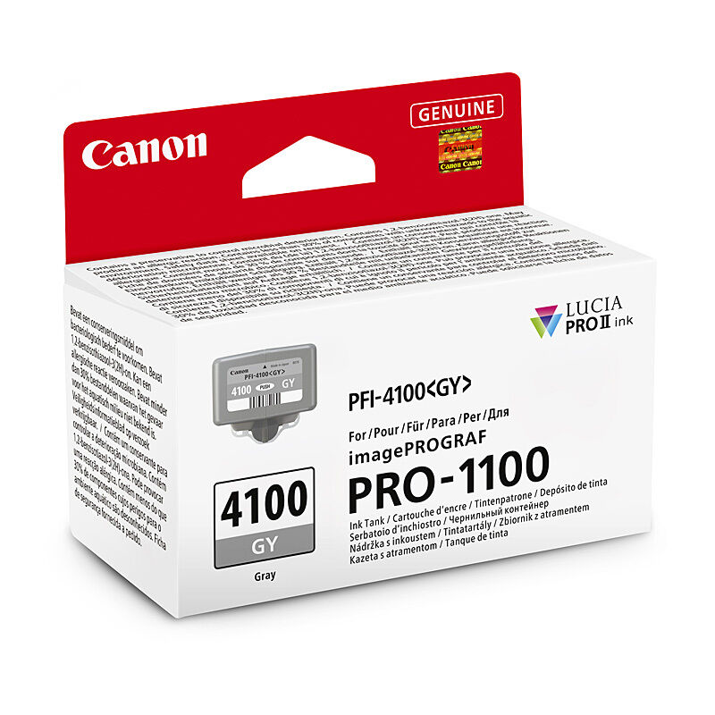 Canon Grey Ink Tank- PFI-4100 GY