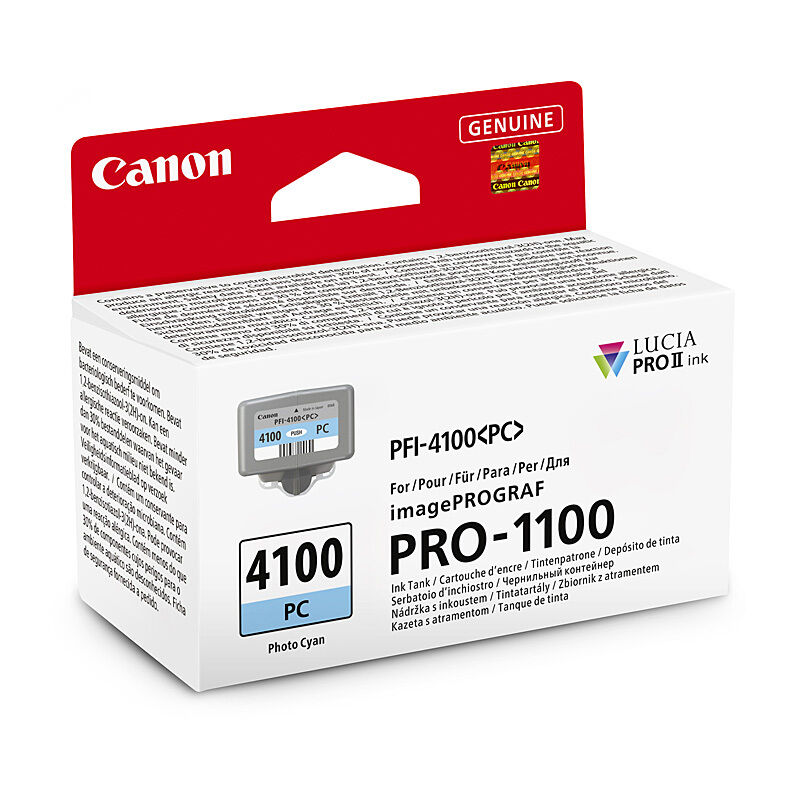 Canon Photo Cyan Ink Tank- PFI-4100 PC