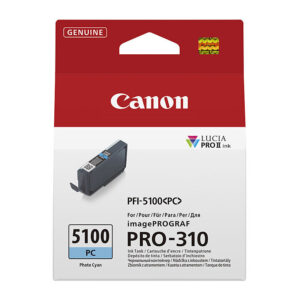 Canon PFI5100 Photo Cyan Ink Cartridge-PFI-5100 PC