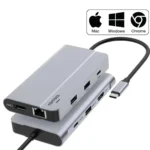 USB-C Dual HDMI Monitor 9 Port Dock-CM24HSM