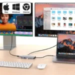 USB-C Dual HDMI Monitor 9 Port Dock-CM24HSM