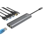 Comsol USB-C 4K HDMI Multiport Adapter with USB-C PD Power-CMMP08