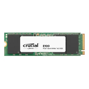 CRUCIAL E100 1TB, M.2 INTERNAL NVMe PCIe4 SSD, 5000R/4500W MB/s -CT1000E100SSD8