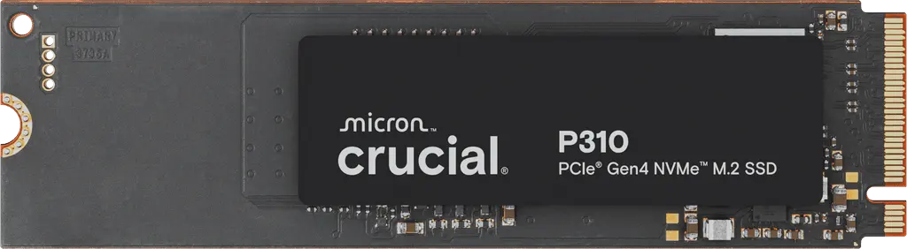 CRUCIAL P310 1TB, M.2 INTERNAL NVMe PCIe4 SSD, 7100R/6000W MB/s- CT1000P310SSD8