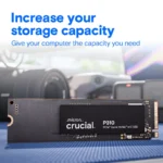 Crucial P310 500GB PCIe Gen4 NVMe 2280 M.2 SSD-CT500P310SSD8