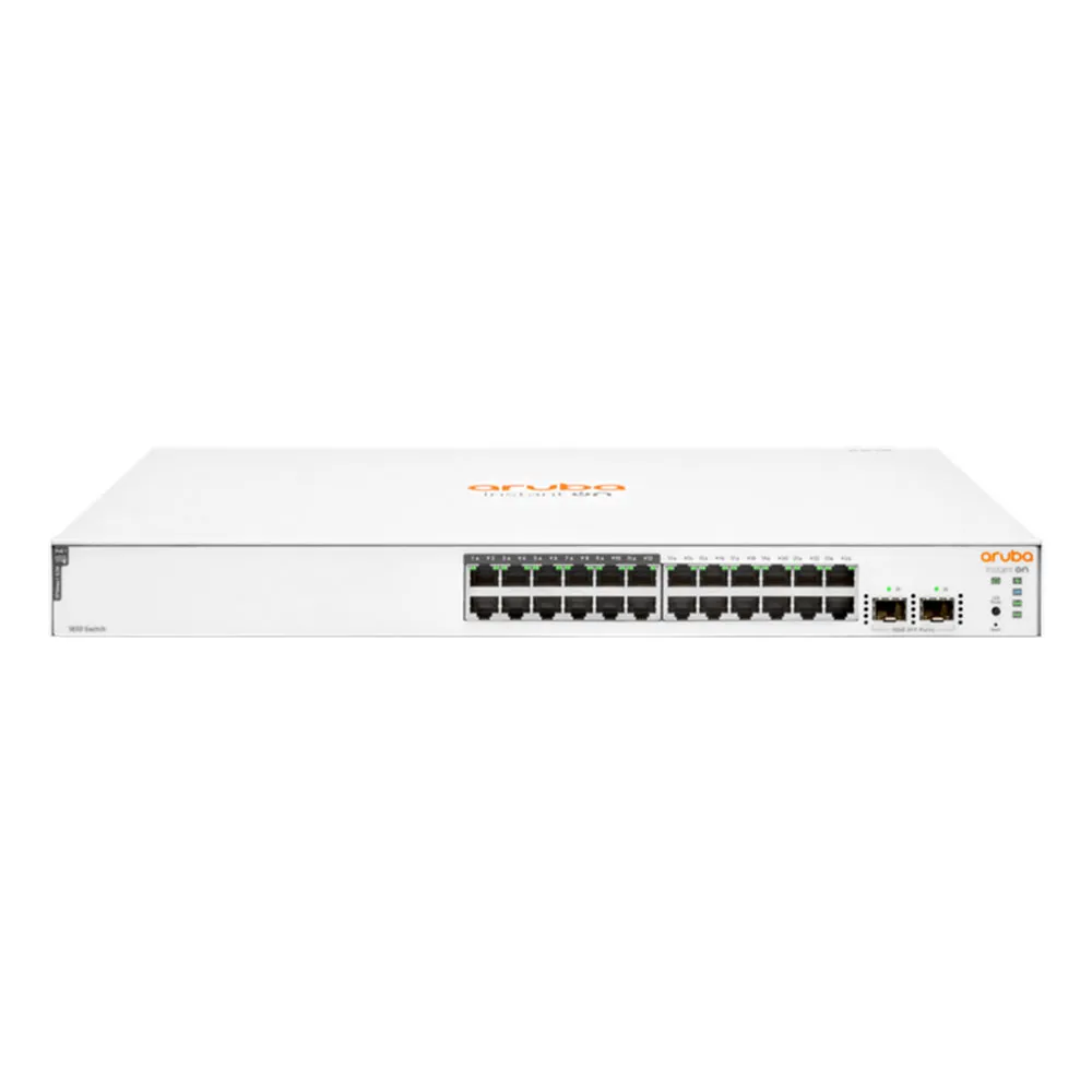 HPE Aruba Instant On 1830 24-Port Class 4 PoE & 2-Port SFP 195W Switch-JL813A