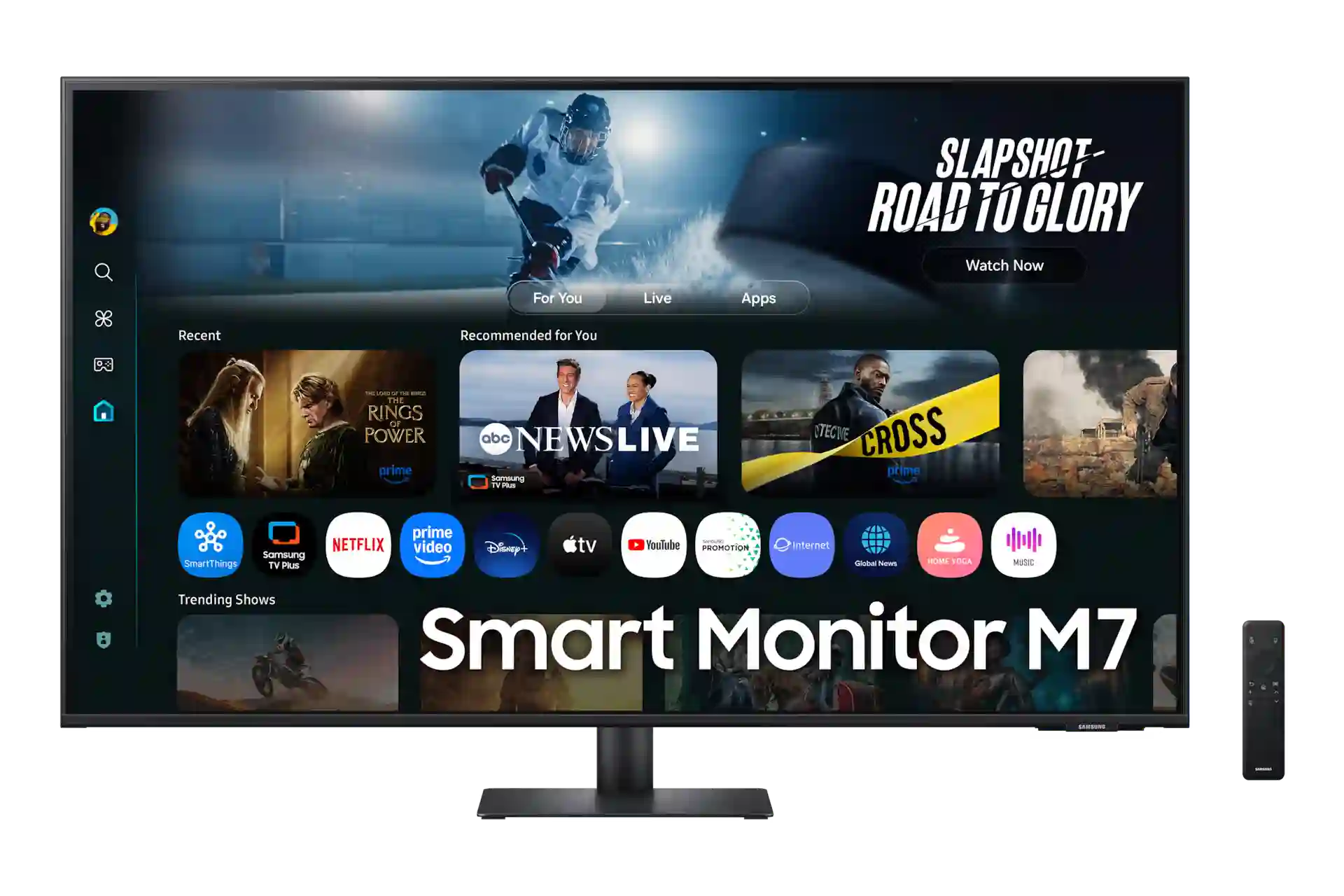 LS43FM702UEXXY Samsung 43" (16:9) M7 4K UHD Smart Monitor-LS43FM702UEXXY