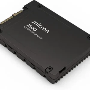 Micron (7500 PRO) 3.840TB U.3 NVMe PCIe NON-SED ENTERPRISE SSD-MTFDKCC3T8TGP-1BK1DABYYR