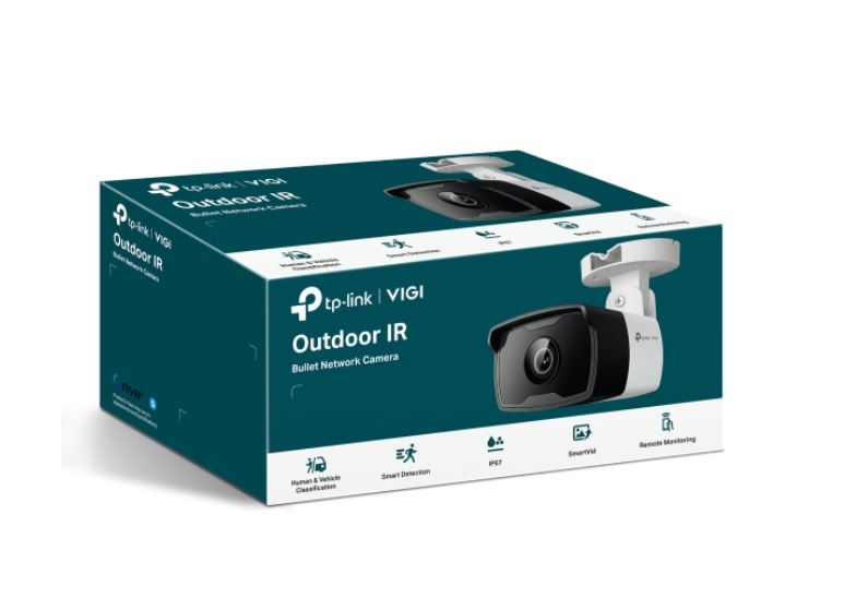 TP-Link VIGI 4MP C340I(4mm) Outdoor IR Bullet Network Camera-VIGI C340I(4mm)