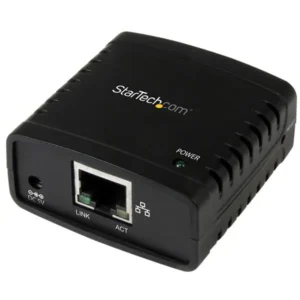 StarTech 10/100Mbps Ethernet to USB 2.0 Network Printer, RJ45 To USB-A-PM1115U2