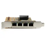 StarTech 4 Port PCIe Gigabit NIC Network Adapter Card-ST1000SPEX43 - Image 3
