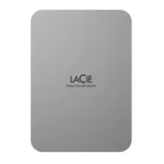 Lacie Mobile Drive V2, External Portable, 5TB, USB-C, Moon Silver - STLP5000400