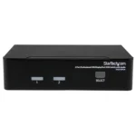 StarTech 2 Port Single DisplayPort KVM Switch, USB, Audio, No Cable-SV231DPUA