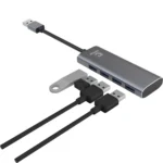 USB-A to 4 Port USB-A 3.0 Hub-UMU304