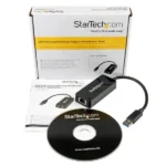 StarTech USB 3.0 To Gbe NIC Network Adapter w/ USB Port-USB31000SPTB