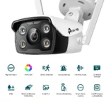 TP-Link Outdoor Full-Color Wi-Fi Bullet Network Camera-VIGI C340-W(4mm)