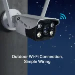 TP-Link Outdoor Full-Color Wi-Fi Bullet Network Camera-VIGI C340-W(4mm)