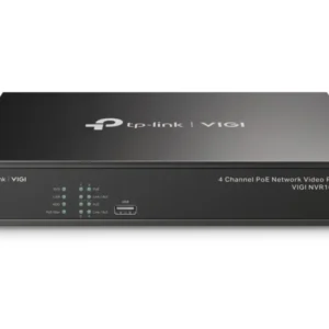 TP-Link VIGI 4 Channel PoE+ Network Video Recorder-VIGI NVR1004H-4P
