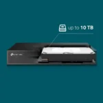 TP-Link VIGI NVR1008H 8 Channel Network Video Recorder, 24/7 Continuous Recording, Up To 10TB 4 Ch Playback, Up To 5MP (HDD Not Included)