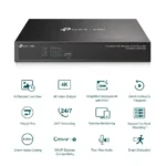 TP-Link VIGI 8 Channel PoE+ Network Video Recorder-VIGI NVR1008H-8MP